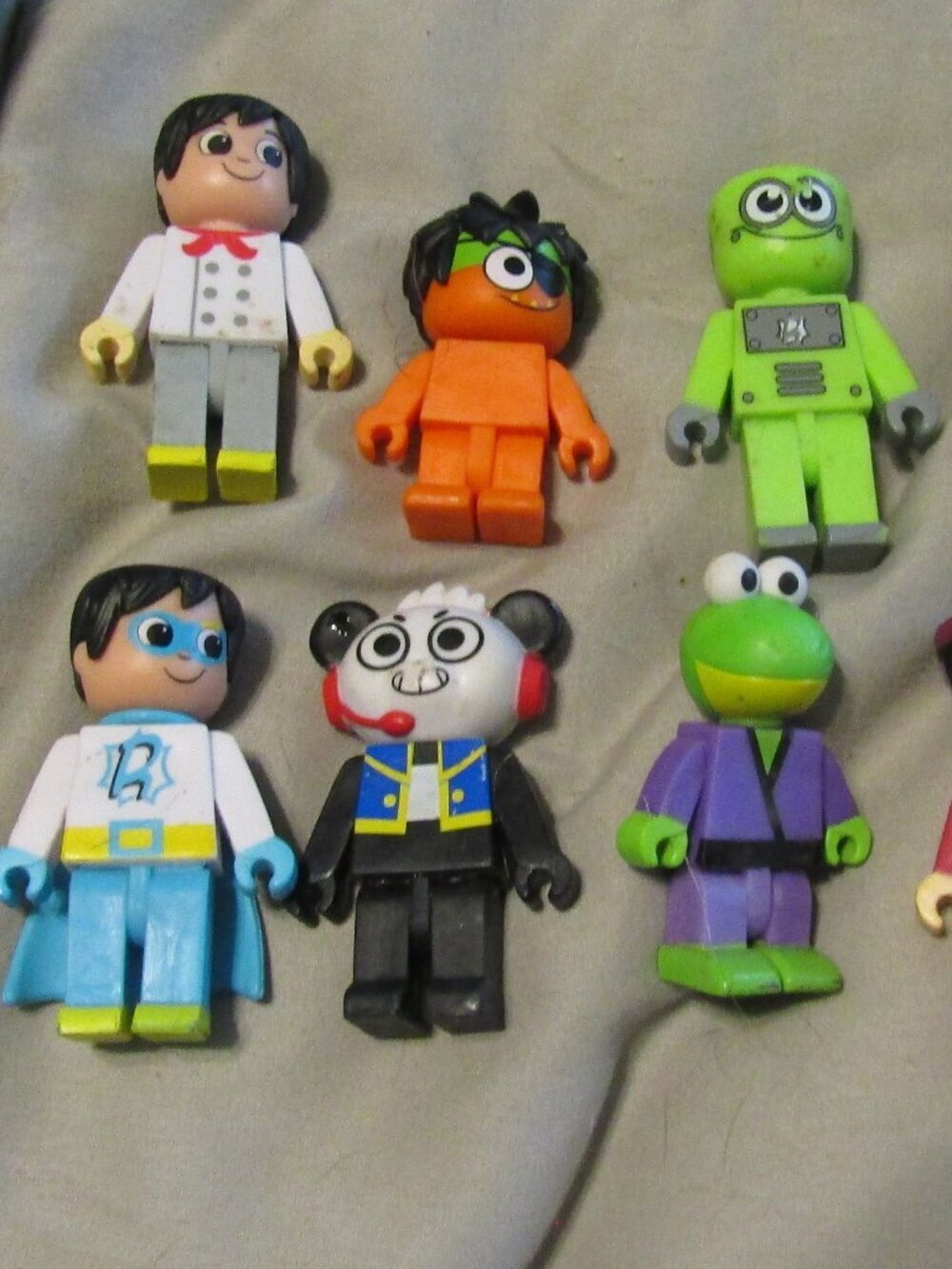 Lot 8 RYAN'S WORLD FIGURES